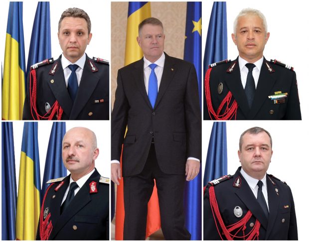 Iohannis a înaintat în grad toată conducerea IGSU, inclusiv pe cel care a ascuns filmările de la Colectiv