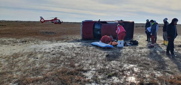 Accident grav în Delta Dunării. Un elicopter SMURD, solicitat să intervină de urgenţă. Poliţiştii au deschis un dosar penal