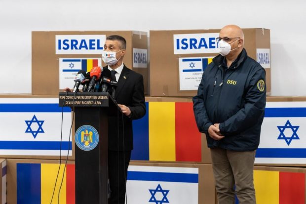 Israel ne trimite în ajutor o echipă medicală și donează 40 de concentratoare de oxigen spitalelor din România