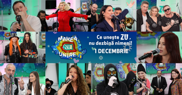„Ne vedem la Marea Unire ZU, de 1 decembrie, la Radio ZU !”