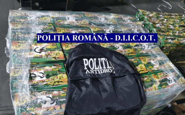 Percheziții făcute de autoritățile germane într-un dosar privind o captură record de droguri, în Portul Constanţa