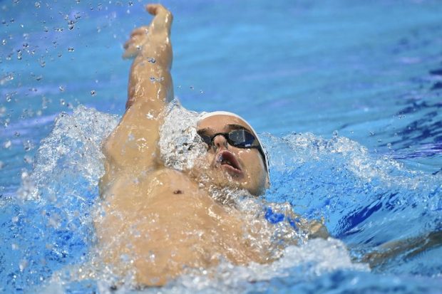 Robert Glință a câștigat argintul în proba de 100 de metri spate, la Europene de înot din Rusia