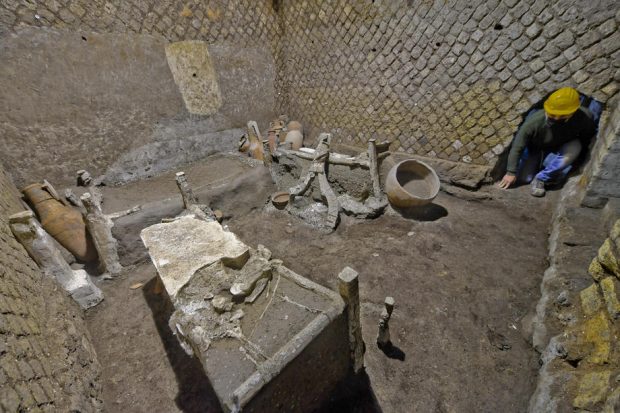 Descoperire rară într-o vilă romană din Pompei. Cum trăiau acum aproape 2000 de ani „cei mai slabi din societate”