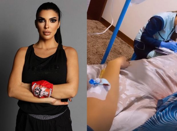 Andreea Tonciu, pe perfuzii înainte de a pleca la „Survivor România”. Ce probleme de sănătate are: „Îmi revin cât de curând”