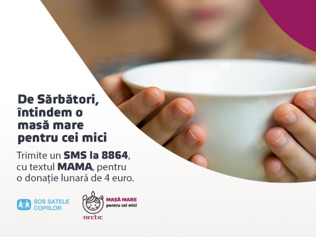 Crăciun mai bun pentru 150 de copii. Arctic a dotat cu electrocasnice aproximativ 30 de case SOS Satele Copiilor