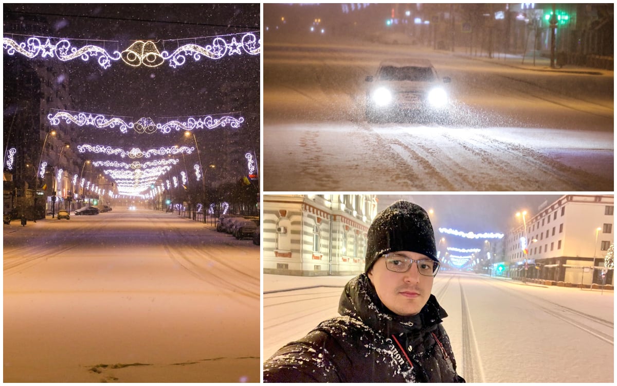 Deputy Mayor of Bacău, After It Snowed All Night in the City: “Leave the Car at Home Today, Because in Traffic It Will Definitely Be Sad”