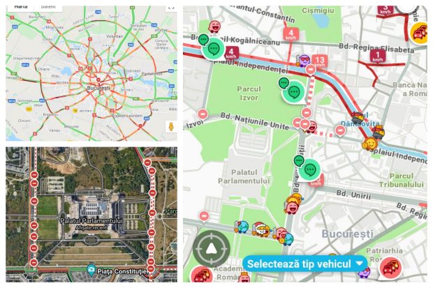 Mitingul AUR din fața Parlamentului a dus la restricționarea traficului în zonă. Indicațiile Poliției Rutiere pentru șoferi