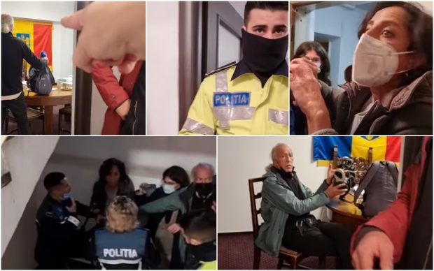 Ce se vede și ce se aude în imaginile filmate de Diana Șoșoacă în incidentul cu jurnalista de la Rai Uno: „Silviu, încetează! Silviu, încetează!”