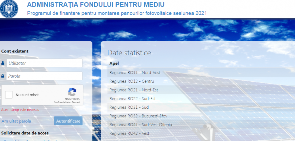 Înscrierile la Casa Verde Fotovoltaice, suspendate din nou din cauza problemelor tehnice. Dosarele depuse, anulate
