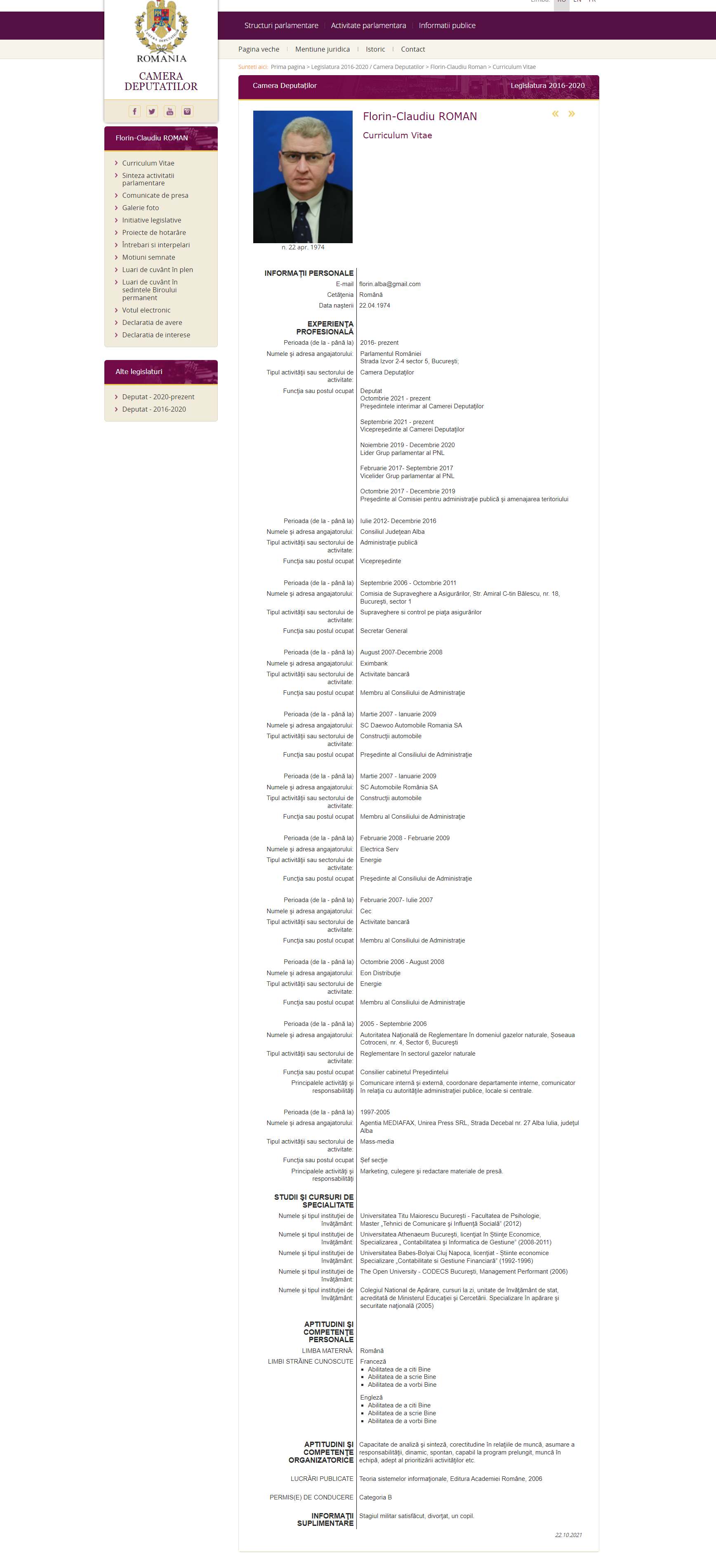 Comparația dintre CV-urile miniștrilor Digitalizării din România și din Republica Moldova