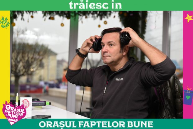 Daniel Buzdugan, în Orașul Faptelor Bune: „Bine ați venit la ghișeul de taxe și impozite pentru fericire!”