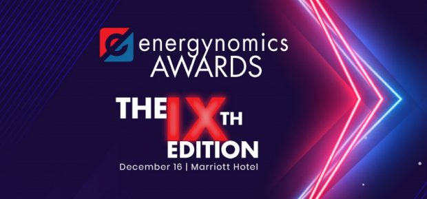 La numai 3 luni de la lansare, Economie la Energie a fost nominalizată la „Premiera Anului” la Gala Energynomics Awards 2021