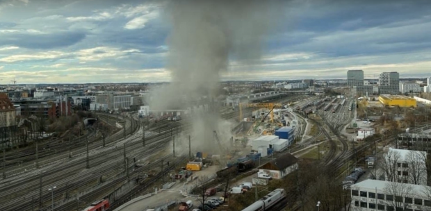 O bombă veche de aviație a explodat în apropierea unei gări din Munchen. Patru persoane au fost rănite