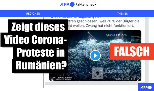Imagini de la o manifestație anticorupție din România, prezentate drept protest antivaccinare în Germania. Cine a demascat fake news-ul