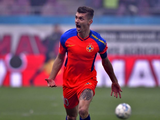FCSB – Rapid 3-1. Roș-albaștrii au câștigat cu două goluri marcate în prelungiri