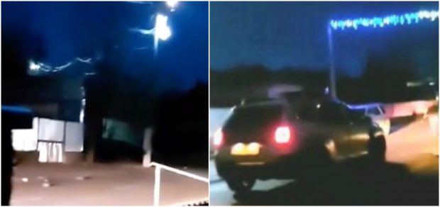 Primele imagini din timpul urmăririi cu focuri de armă, în care un copil de 13 ani din Tulcea a fost rănit