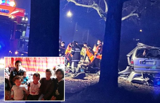 Drama româncei care și-a pierdut copiii mici și soțul, în seara de Crăciun, pe un drum din Franța