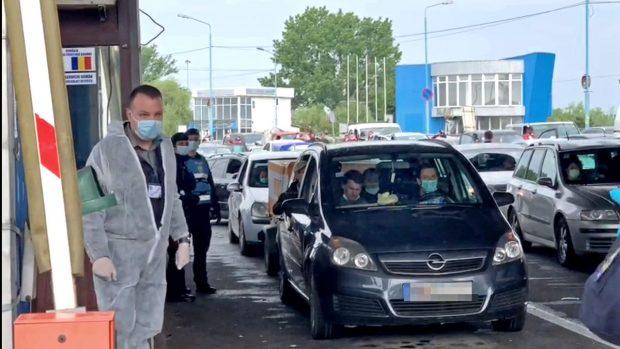 Care este astăzi timpul de aşteptare la punctele de frontieră din țară. Anunțul Poliției de Frontieră