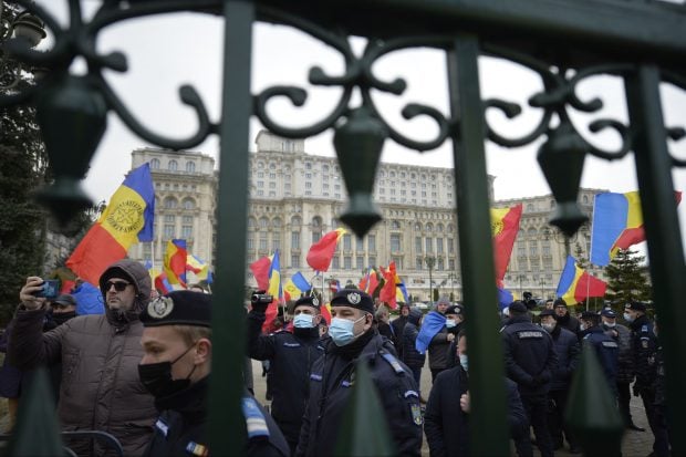 Bilanţul amenzilor după protestul AUR de la Parlament se ridică la aproape 200.000 de lei