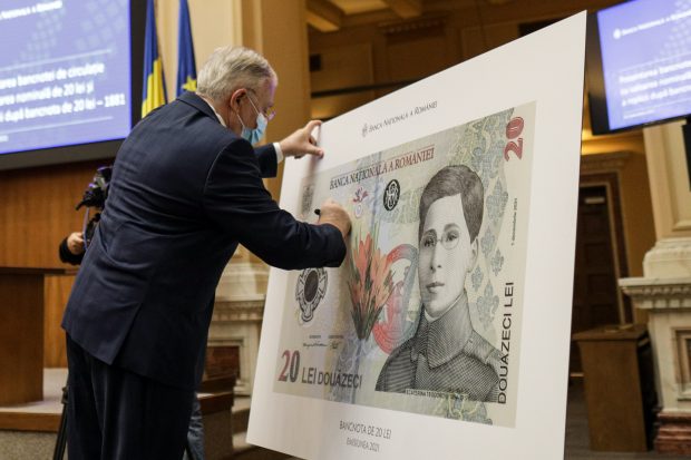 Noua bancnotă de 20 de lei conține (și ea) o mică eroare. Lingvist: „Nu e un dezastru, poate va fi corectată în timp”. Reacția BNR