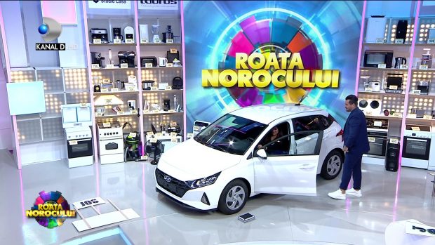 Marele premiu de la „Roata Norocului”, emisiunea de la Kanal D, a fost câștigat. Cine a primit o mașină