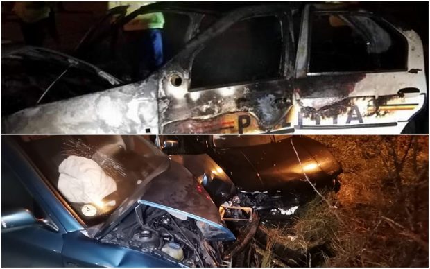 Șoferița de 19 ani care a făcut scrum o mașină de poliție, anul trecut, a băgat acum în spital o întreagă familie