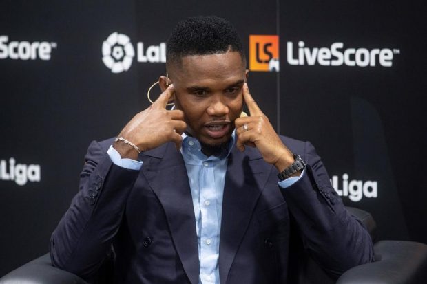 Samuel Eto’o, președintele Federației de Fotbal din Camerun, datorează aproape un milion de euro fiscului din Spania