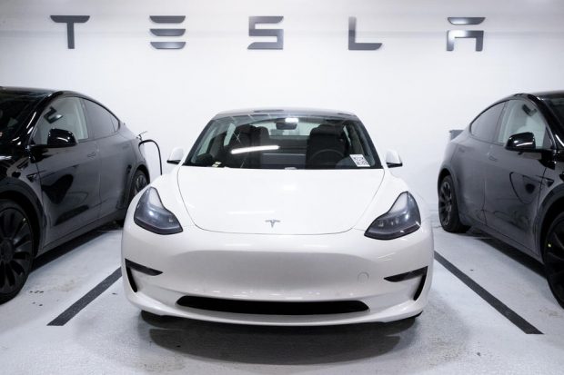„Bebelușul Tesla”. O femeie a născut pe locul din față al unei mașini electrice care mergea pe pilot automat