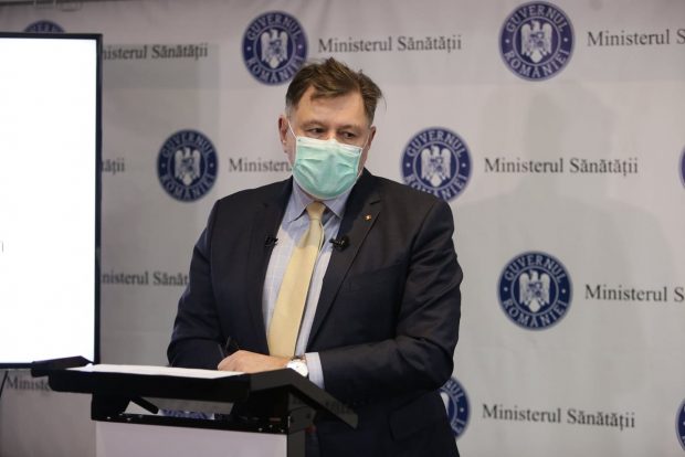 Alexandru Rafila: Sigur vom depăși 40.000 de cazuri de COVID pe zi săptămâna viitoare