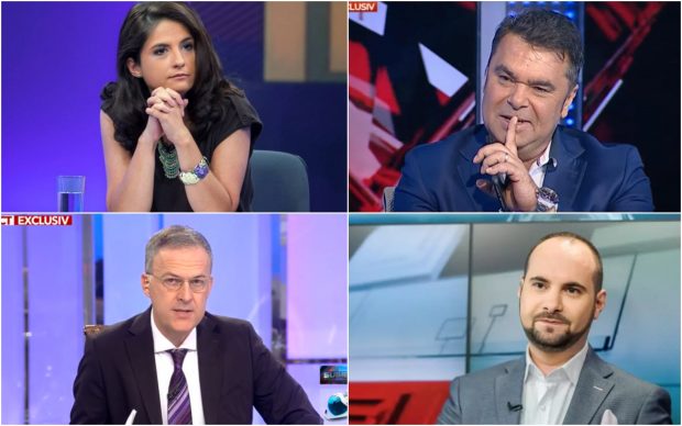 După Revelion, întoarcerea la realitatea de pe televiziunile de știri. Aceleași fețe, aceleași năravuri