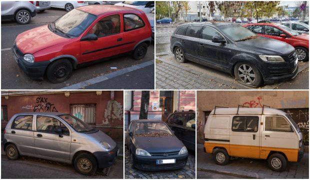 Bucureștiul, cimitirul mașinilor abandonate. Primarii se laudă cu sute de ridicări pe an, dar numărul rablelor rămâne de ordinul zecilor de mii