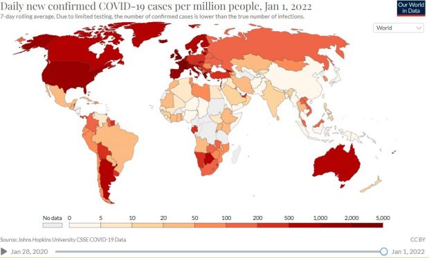 Europa a depășit 100 de milioane de cazuri COVID. Nivel fără precedent de infectări în ultimele săptămâni