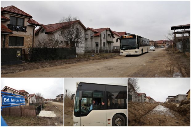Coșmarul șoferilor. Un bulevard din nordul Bucureștiului zace în noroi de 9 ani. Deși aparține de Voluntari, Primăria Capitalei l-a preluat să-l asfalteze, dar nu a avut bani