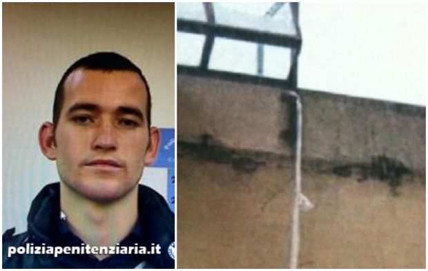 Românul care a evadat din închisoare, în Italia, acum 5 zile, parcă a intrat în pământ. E căutat prin peșterile din munți