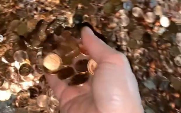 Un patron, dat în judecată de guvernul SUA după ce a aruncat peste 91.000 de monede pe aleea unui fost angajat