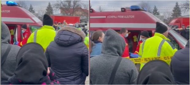 Un polițist a intrat cu mașina în două fete care traversau, în București. Una dintre ele a murit