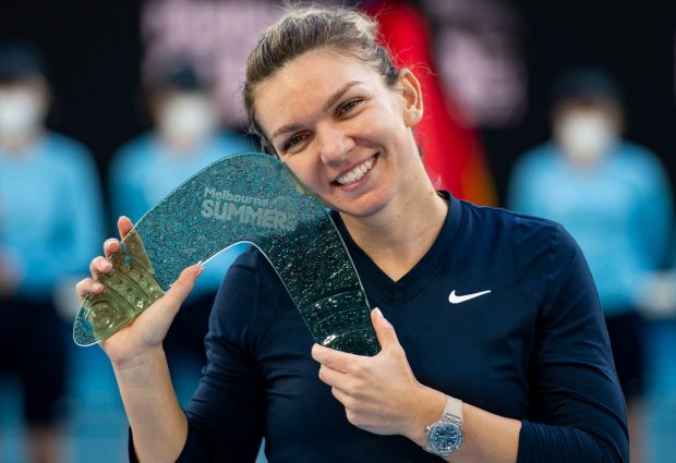 Simona Halep a câștigat primul trofeu al anului, la Melbourne! „Să continuăm să câștigăm, îmi place sentimentul”