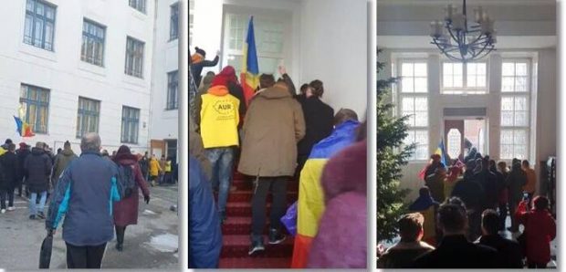 Dominic Fritz acuză că George Simion alături de mai mulți simpatizanți au intrat cu forța în primăria Timișoarei