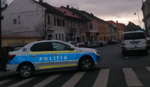 Ameninţare cu bombă în centrul oraşului Sibiu
