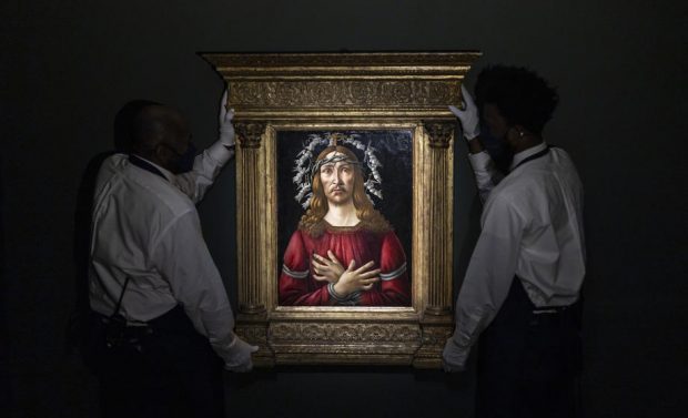 Un tablou de Botticelli, vândut cu 45 de milioane de dolari, la o licitație, în New York