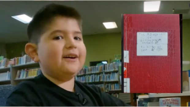 O poveste de Crăciun, scrisă și ilustrată de Dillon, un copil de 8 ani, a ajuns cea mai cerută carte la o bibliotecă din SUA. Cum a fost posibil