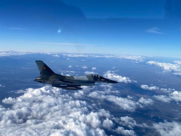 Misiuni reale de Poliție Aeriană pentru avioanele militare românești, în ultimele 3 zile. Ce au detectat deasupra Mării Negre