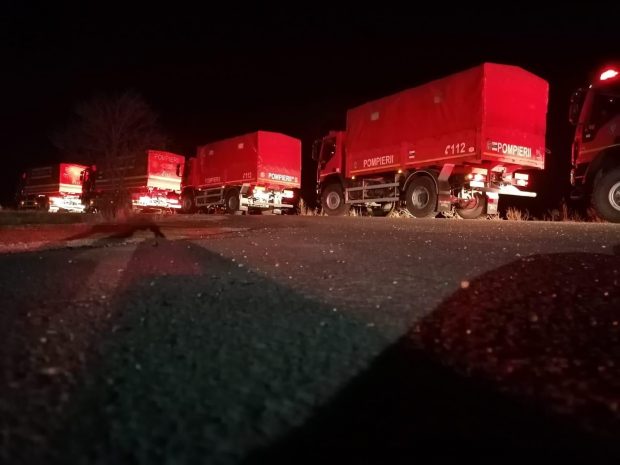 Un nou transport de ajutoare umanitare transmis de România a plecat din Piatra Neamţ spre Vama Siret