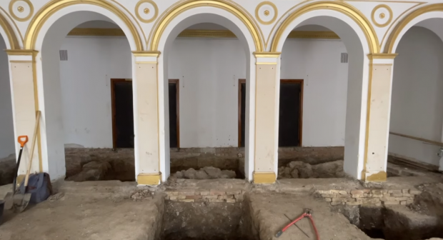 Primarul Contanței: Zidul Cetăţii Tomis, descoperit în timpul lucrărilor de la Teatrul de Stat Fantasio