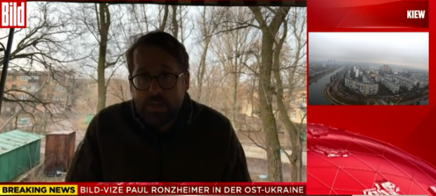 Reporterul Bild în estul Ucrainei: „Am fost opriți la un punct de control și i-au spus traducătorului meu că îl vor lua în armată”
