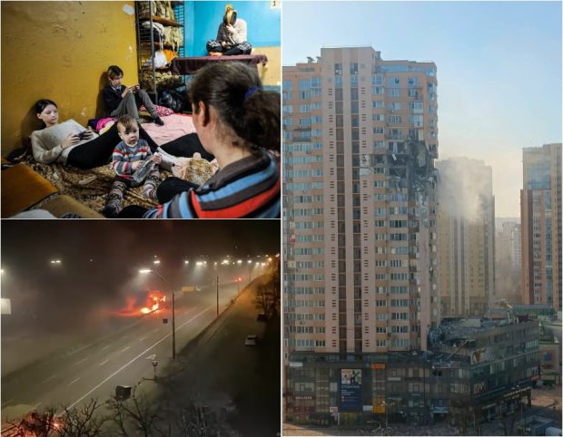 LIVE TEXT. Războiul din Ucraina. Lupta s-a dus pe străzi în Kiev. Armata a rezistat unei ofensive majore a Rusiei pe mai multe fronturi. Rachete lansate din Marea Neagră
