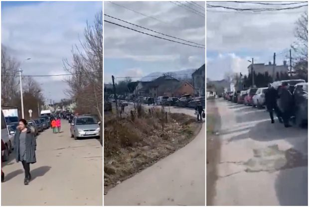 ULTIMA ORĂ: Mii de oameni din Ucraina vor să se refugieze în România. „Coada de mașini se întinde pe 6 kilometri”, a spus primarul din Sighet, echipei Libertatea aflate la vamă