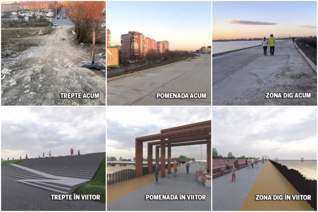 În vizită pe șantierul de pe Lacul Morii. Se muncește cu viteza melcului, dar finalizarea lucrărilor e promisă pentru 1 mai