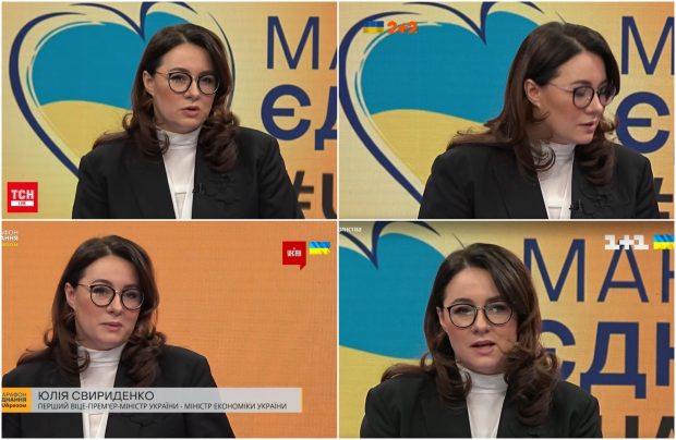 „Maraton al unității” în Ucraina, în ziua vehiculată pentru un posibil atac al Rusiei. 67 de posturi TV transmit același lucru