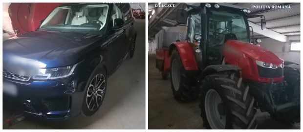 13 persoane descoperite de procurori după ce au furat tractoare din Italia și Franța. Printre mașinile furate se numără Mercedes, Maserati și BMW